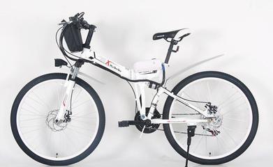 富比特紳士Q5超強(qiáng)續(xù)航26寸24寸折疊鋰電池電動(dòng)車自行車山地